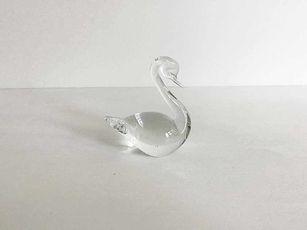 Glass  Object  /  Swan ( 1 )