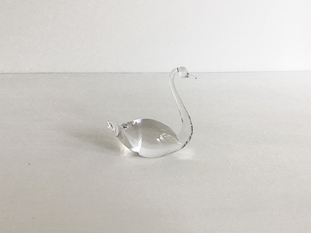 Glass  Object  /  Swan ( 2 )