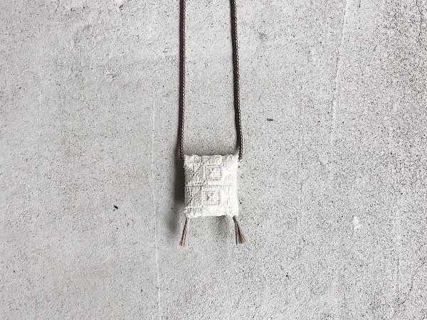 Scandinavian old cloth pendant  