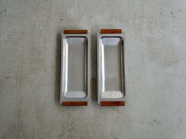 Stainless Snack Tray ( 1 ) ( 2 )