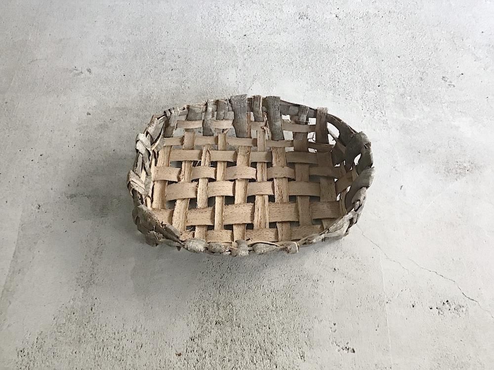 岩手県産　木のかご 沢胡桃のかごバッグ（37×14）岩手県 | heritage