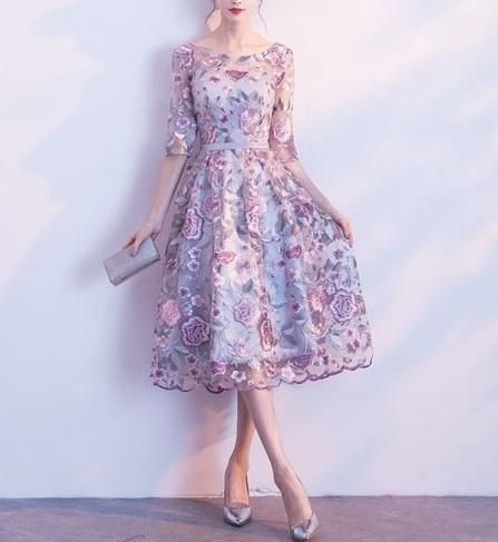 パーティードレス｜サテン｜ミモレ丈ドレス通販dressytokyo