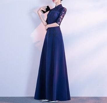 エレガント刺繍パーティードレス パーティードレス｜エレガント｜刺繍｜レディースファッション通販