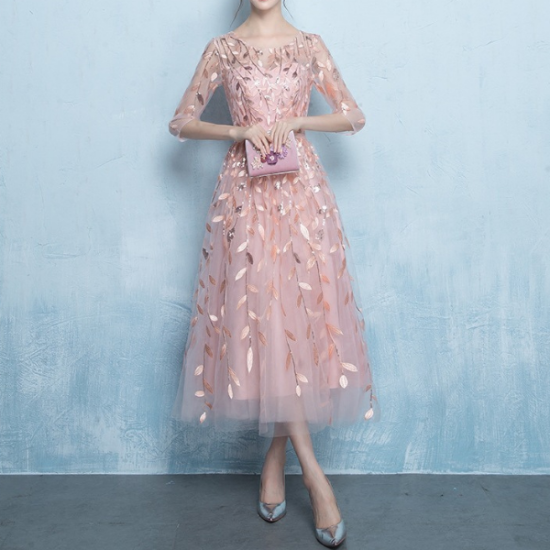 フェザー ワンピース ドレス Aライン ミモレ丈 スパンコール 167086167.png?cmsp_timestamp=