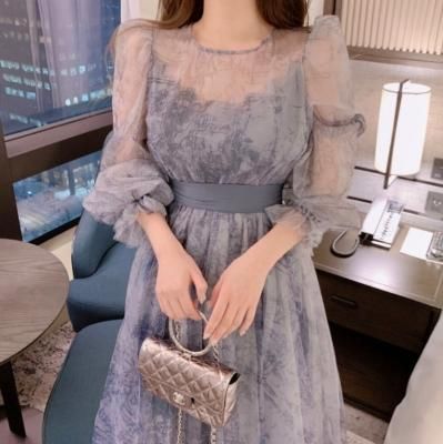 パーティードレス｜シフォン｜ロング｜パーティードレス通販Dressy