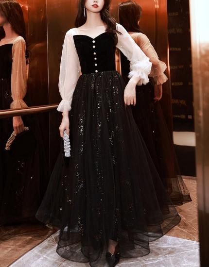 ロングドレス|袖あり|バイカラー|パーティードレス通販Dressy ロングドレス|袖あり|バイカラー|パーティードレス通販Dressy