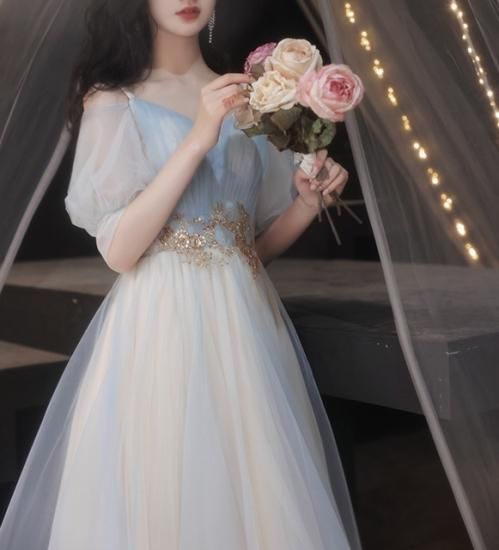 KOEISTORE パーティードレス レディース 春 夏 春夏 紺 結婚式