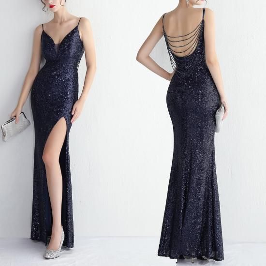 ロングドレス|大人|スパンコール|パーティードレス通販Dressy ロングドレス|大人|スパンコール|パーティードレス通販Dressy