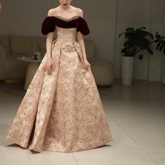 パーティードレス｜結婚式｜花柄｜パーティードレス通販Dressy