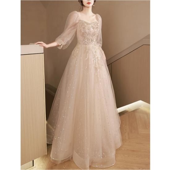 パーティードレス｜結婚式｜刺繍｜パーティードレス通販Dressy