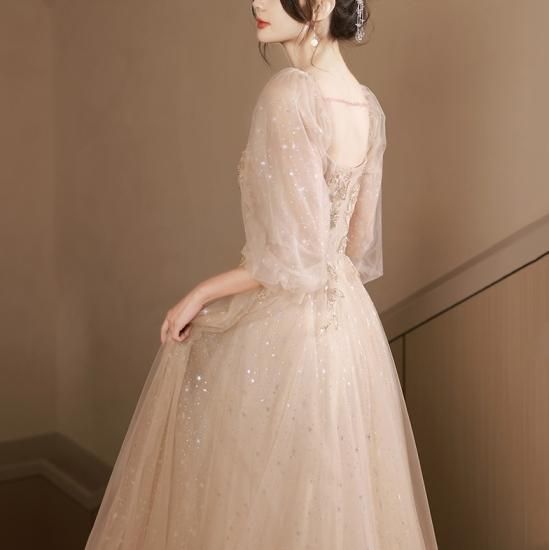 パーティードレス｜結婚式｜刺繍｜パーティードレス通販Dressy