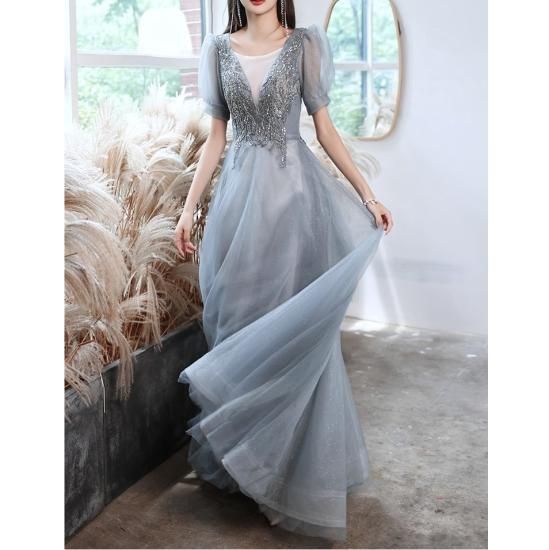 パーティードレス｜結婚式｜スパンコール｜パーティードレス通販Dressy