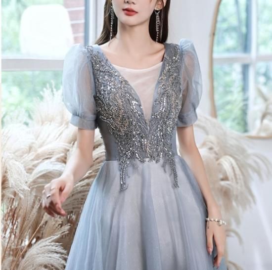 パーティードレス｜結婚式｜スパンコール｜パーティードレス通販Dressy