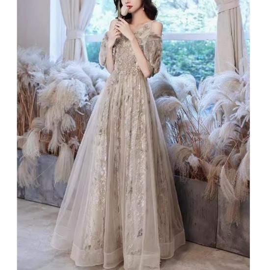 パーティードレス｜結婚式｜花柄｜パーティードレス通販Dressy
