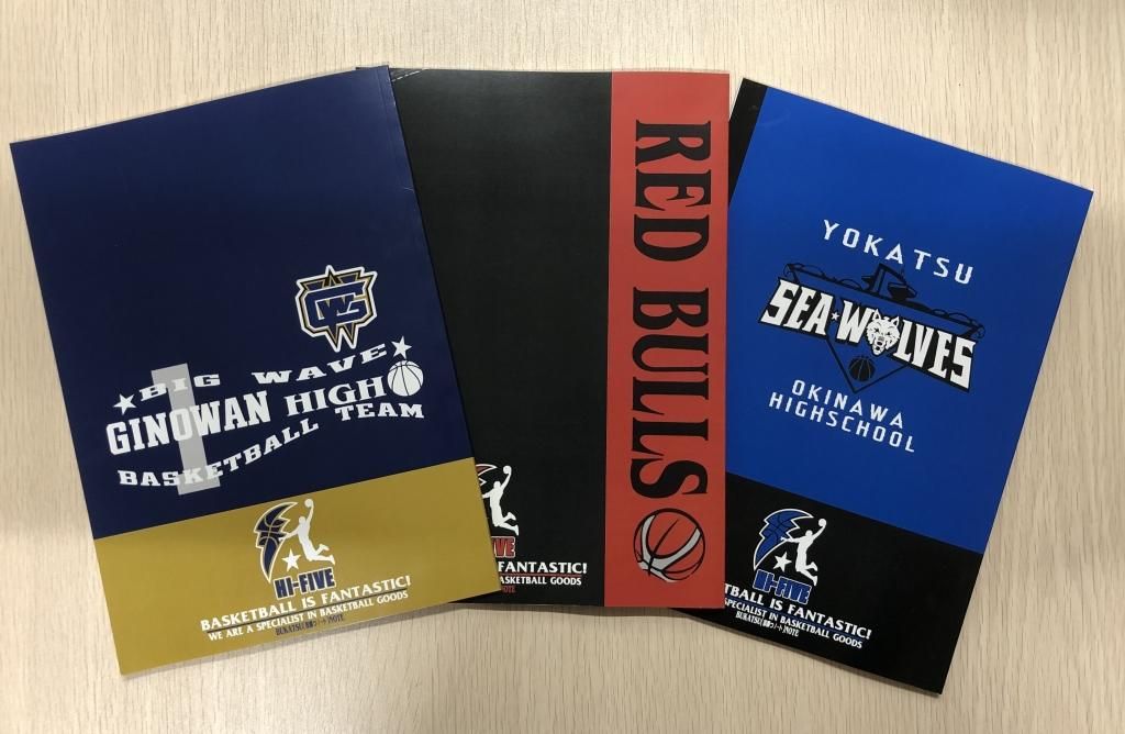 部勝つノート(BUKATSU NOTE) チームオリジナル HI-FIVE