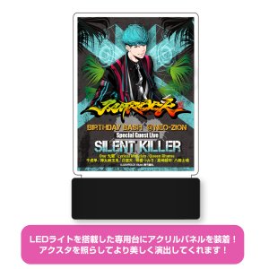 「JAMROCK」LEDライトアップアクリルスタンド 04Silent Killer<img class='new_mark_img2' src='https://img.shop-pro.jp/img/new/icons9.gif' style='border:none;display:inline;margin:0px;padding:0px;width:auto;' />