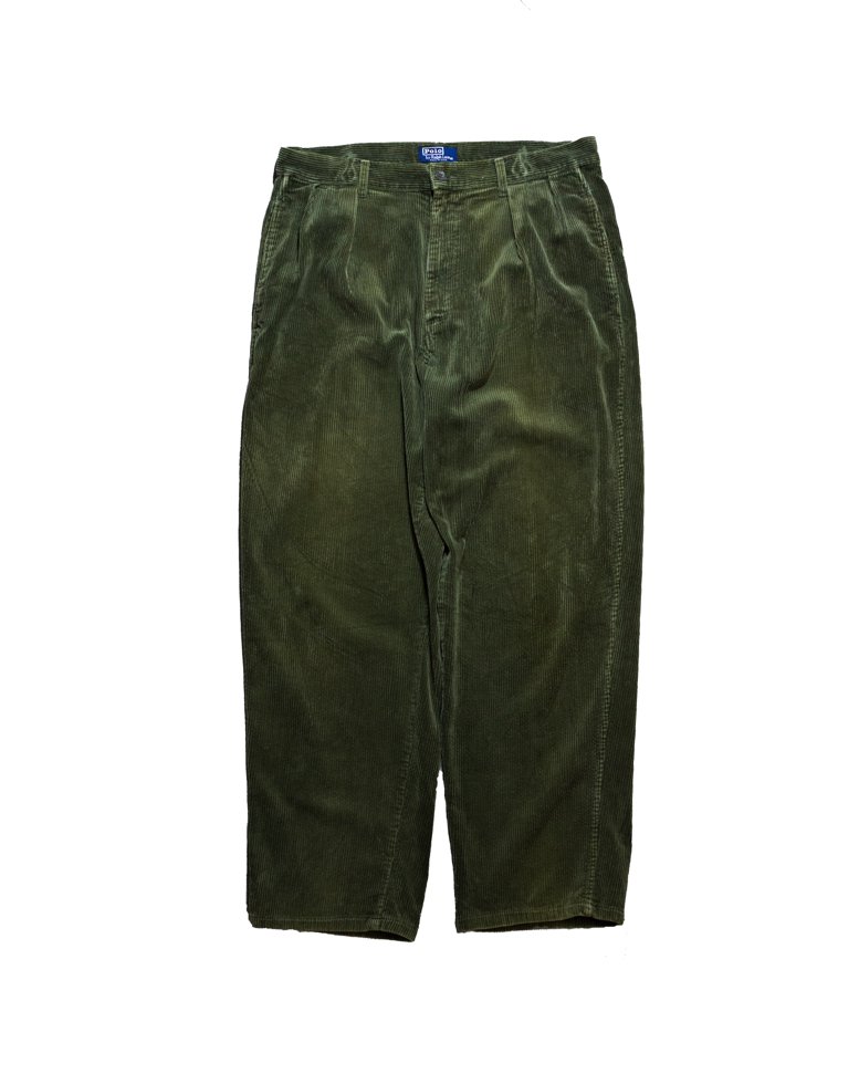 POLO by Ralph Lauren “POLO CORD” olive trousers