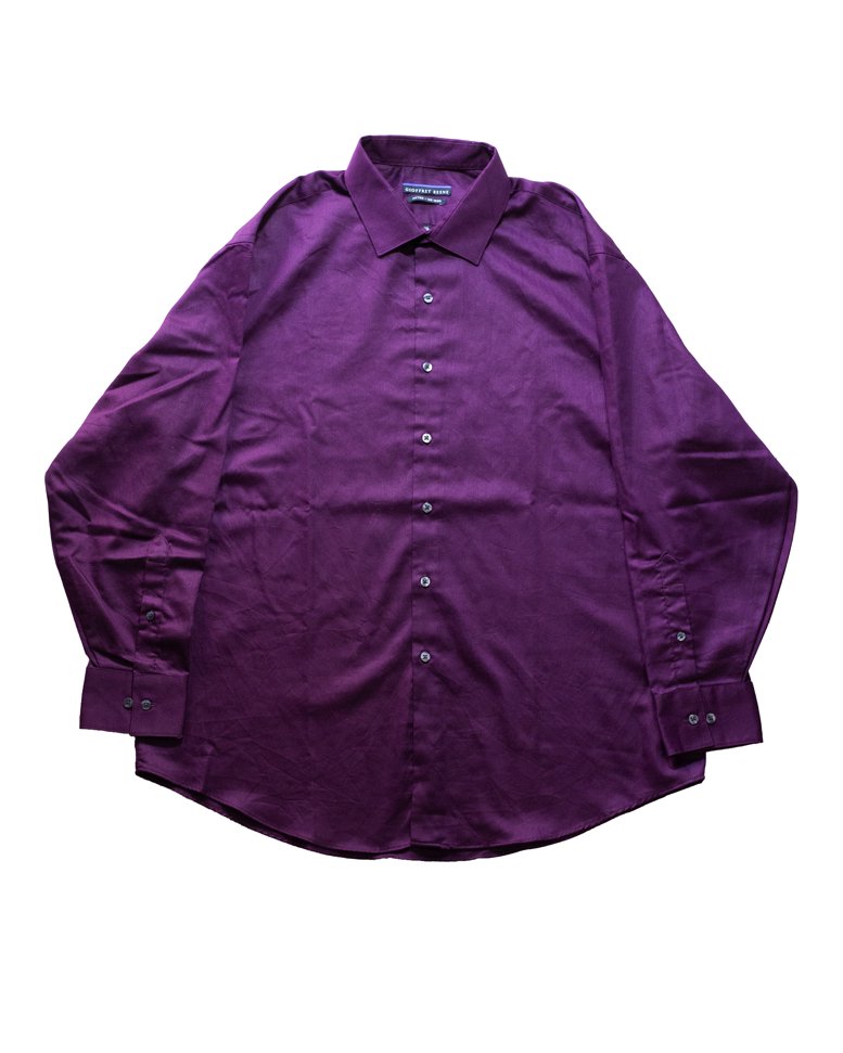GEOFFREY BEENE non iron shirt purple