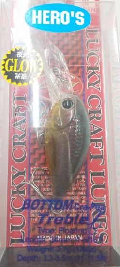 ラッキークラフト ボトムクラピー LUCKY CRAFT ロデオクラフト RCボトムクラピーBOTTOM CRA-PEA