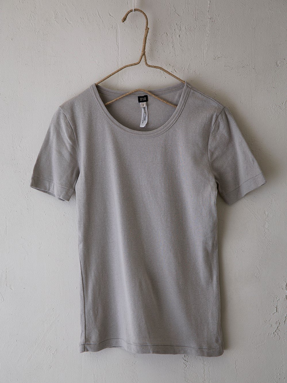 & 12 Linen（フライス）半袖Tシャツ