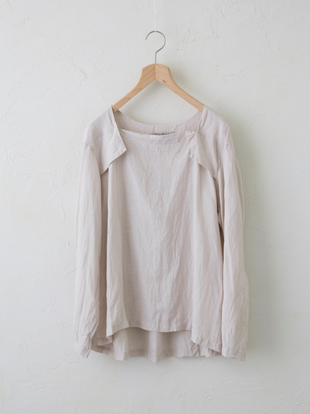 Linen Cellulose ブラウス