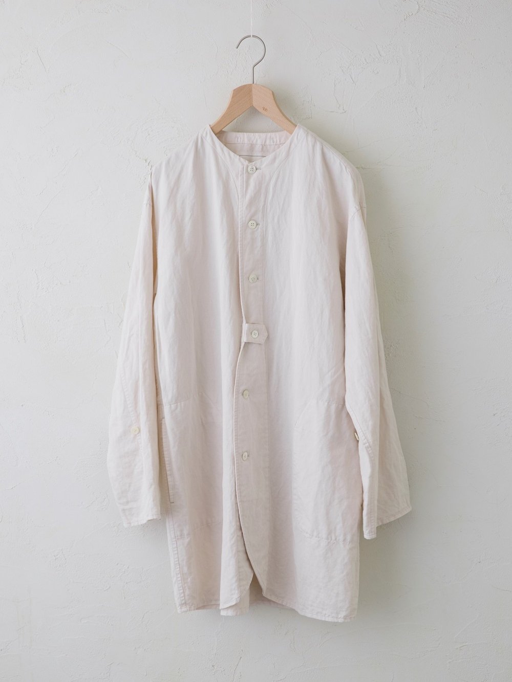 Work Linen Cotton オーバーシャツ（Unisex）