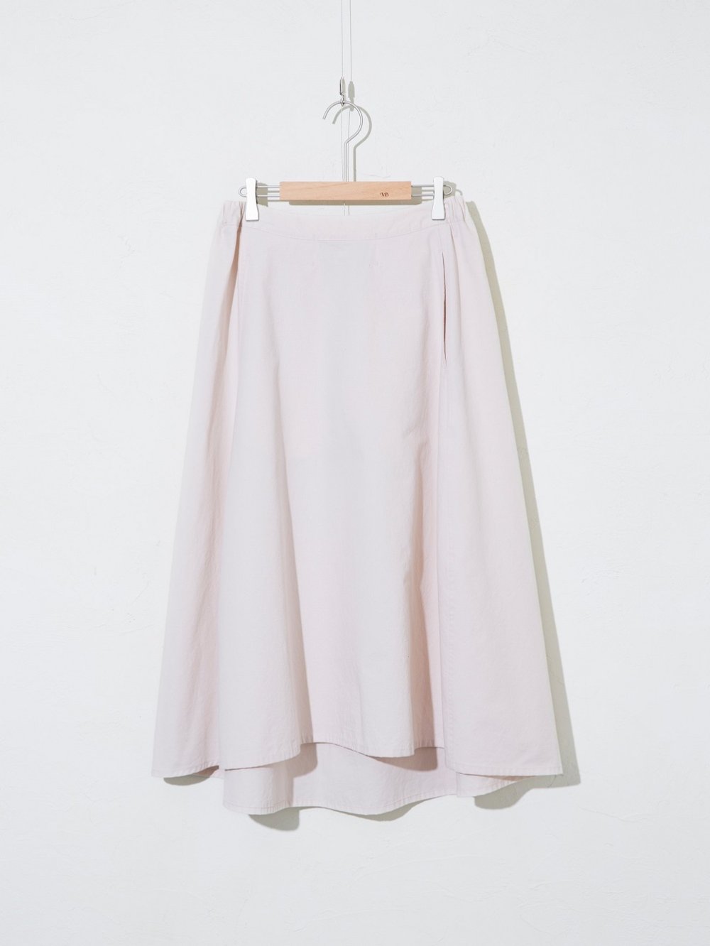 Vintage Cotton Silk Aラインスカート