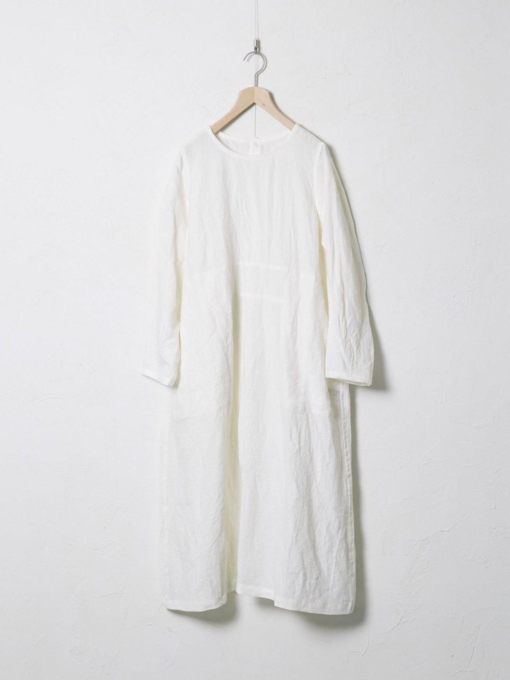 Medium Linen ベルト付きワンピース