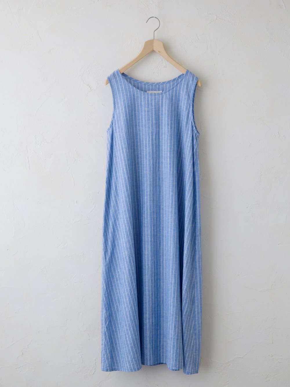 【ARCHIVES】 Cotton Linen Stripe レイヤードワンピース