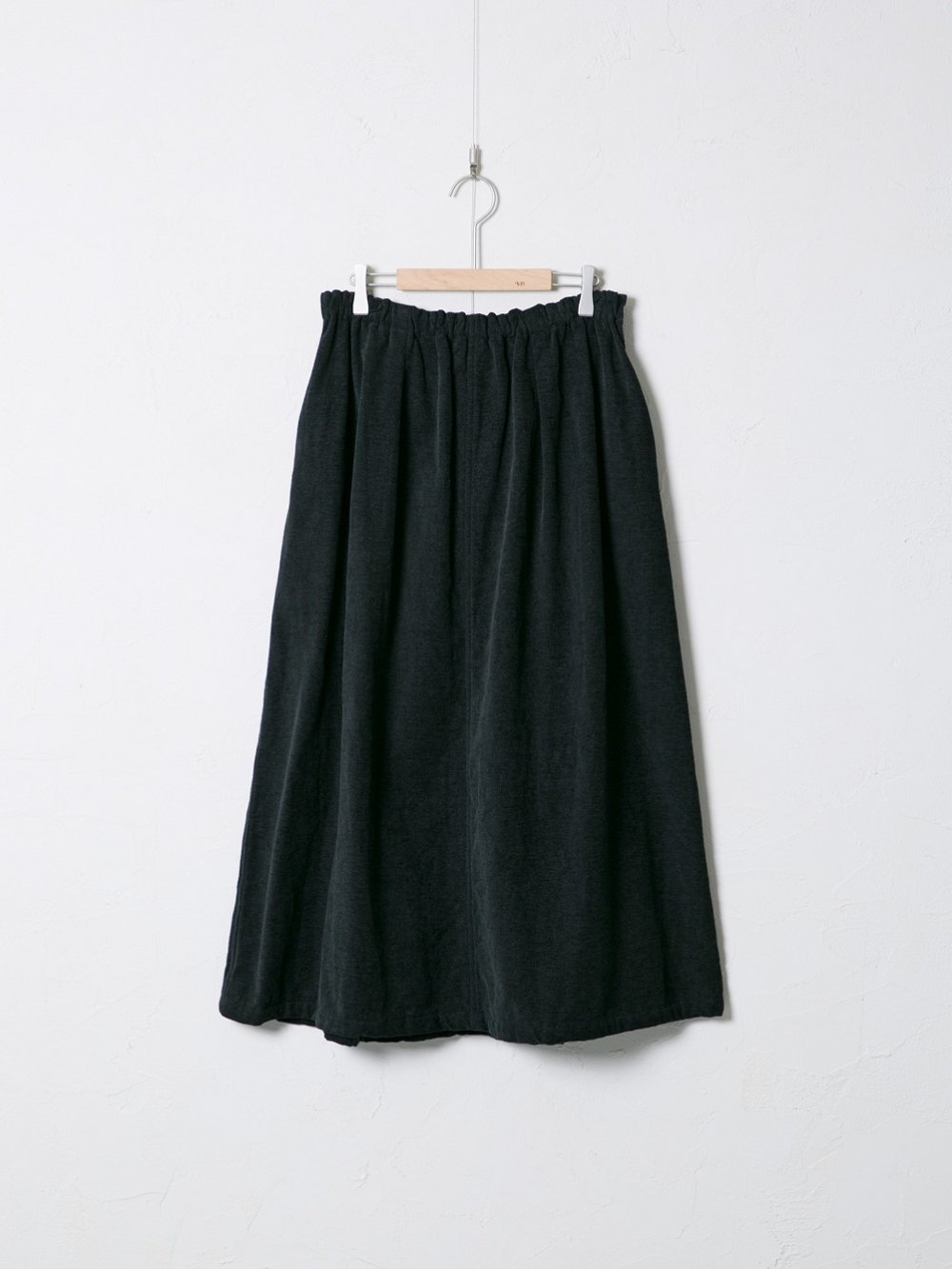 Cotton Linen Vintage Mole ギャザースカート
