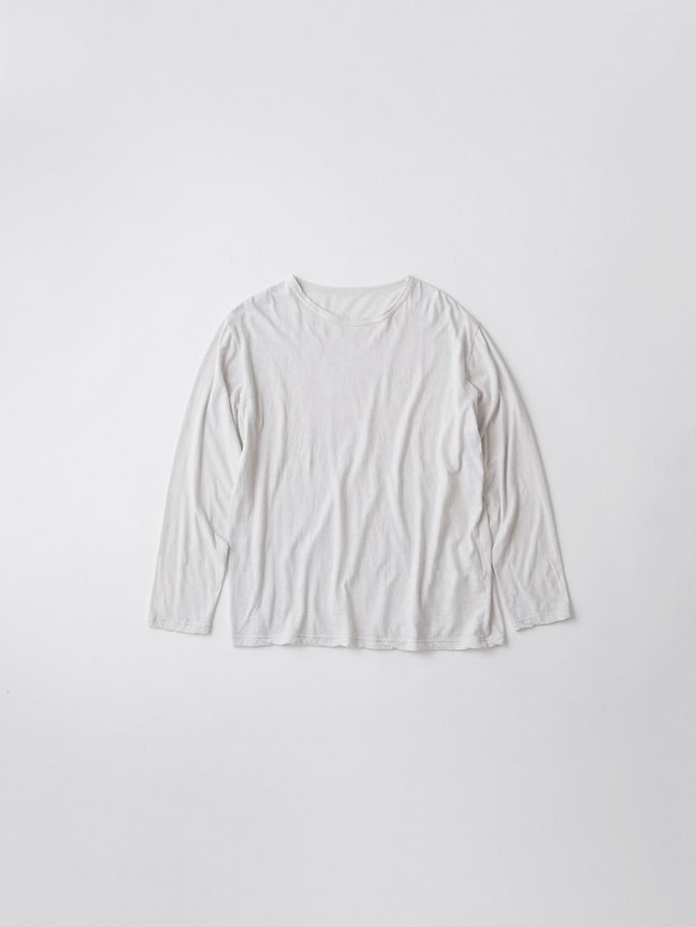 【n.VB】Cotton Silk Plainstitch L/S TEE
