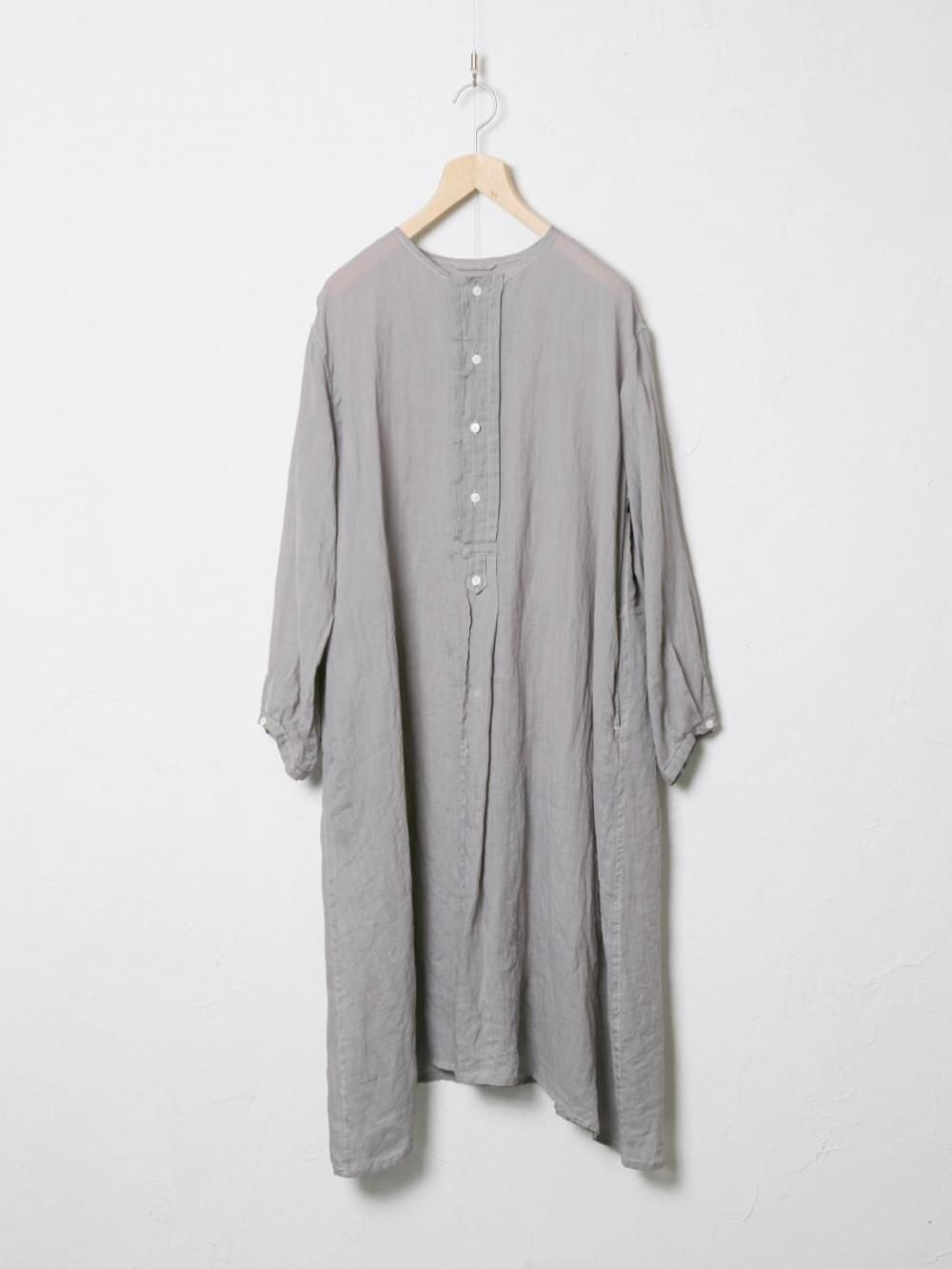 Ramie Lawn 前開きドレス