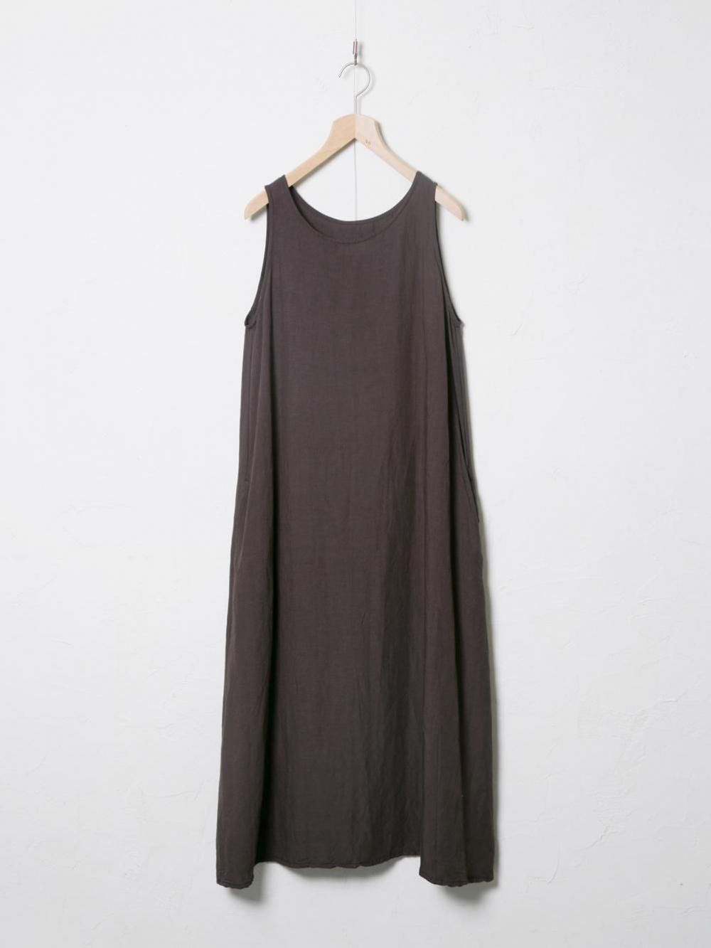 Linen Bamboo ノースリーブドレス