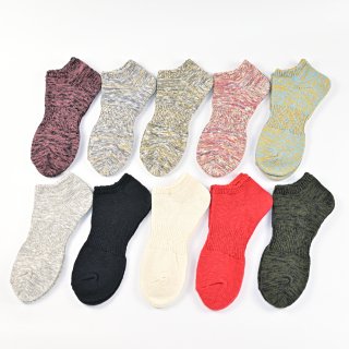 オーガニックコットンの靴下。（OR-S001）organic Slab Short Socks