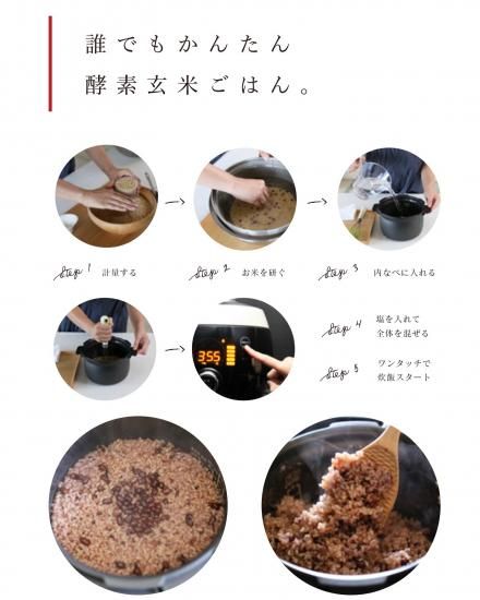 酵素玄米炊飯器『酵素玄米Labo ラージ(交換用パッキン付)』全 酵素玄米炊飯器『酵素玄米Labo ラージ(交換用パッキン付)』全