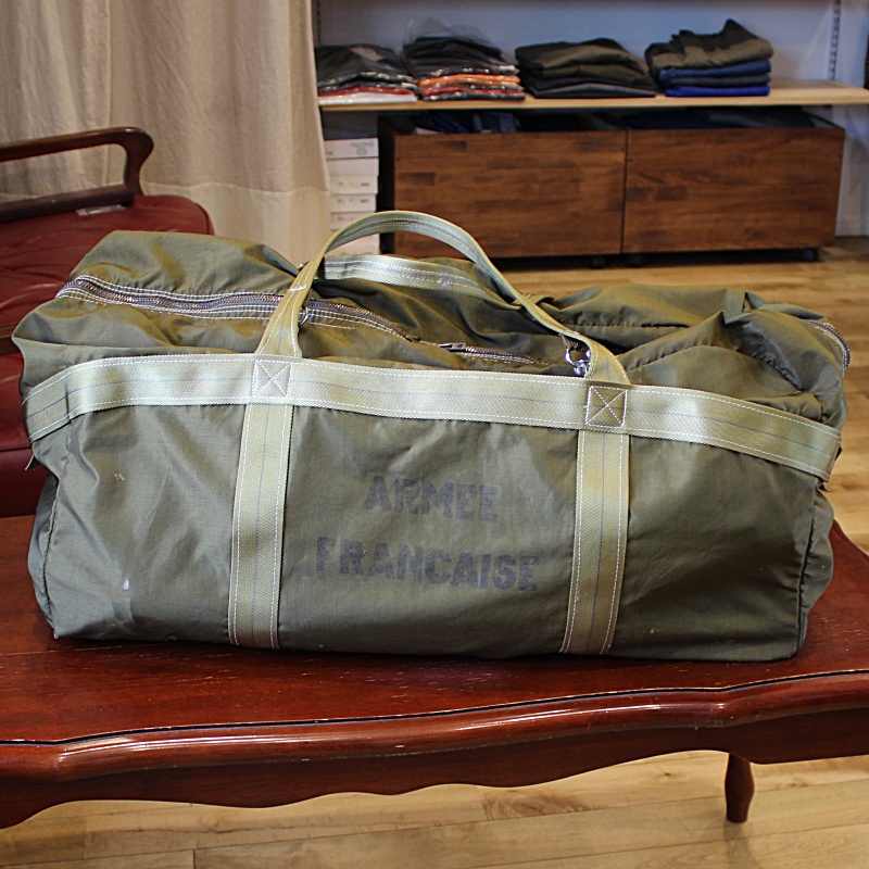 Vintage French pilot kit bag 1980～1990s フランス軍パラシュート