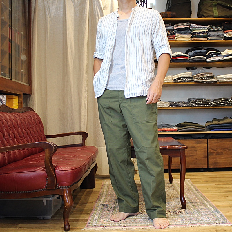 Dead Stock デッドストック イギリス軍ファティーグパンツ Royal