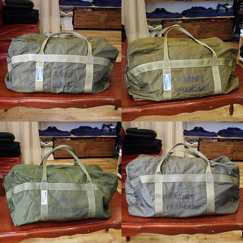 Vintage French pilot kit bag 1980～1990s フランス軍パラシュートバッグ インペリアルズ