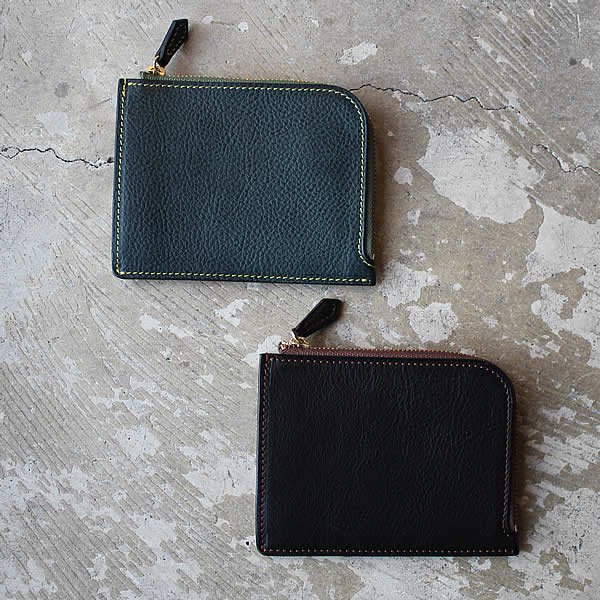 Atelier de vetements×Ad maiora Designare / leather zip wallet