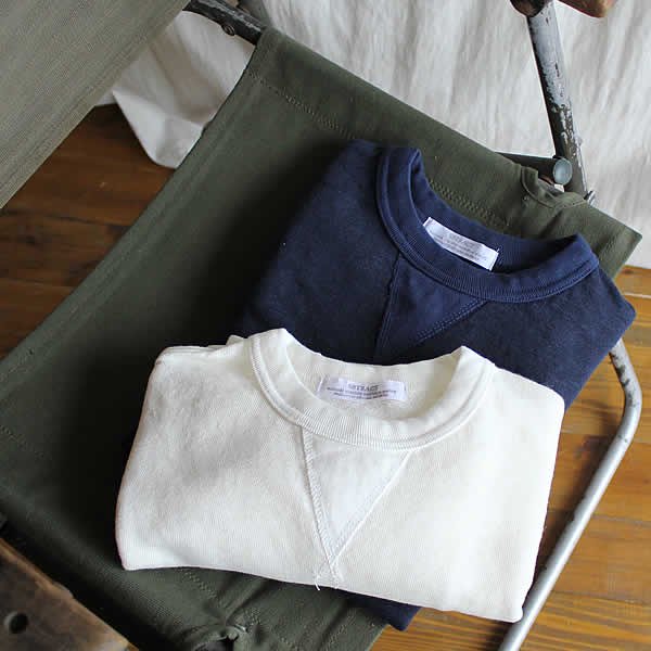 SBTRACT / LINEN CREW L/S SWEAT