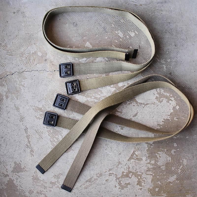Dead Stock デッドストック 60s French Military Buckle Belt フランス軍キャンバスベルト インペリアルズ