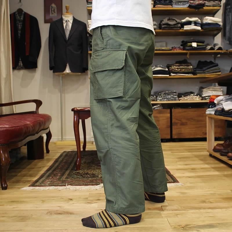 ARAN アラン F.CARGO コットンヘリンボーン ミリタリー ARAN アラン F.CARGO コットンヘリンボーン ミリタリー