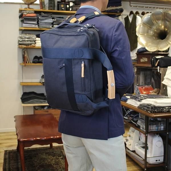 QWSTION クエスション クエスチョン OFFICE BAG -Organic Navy