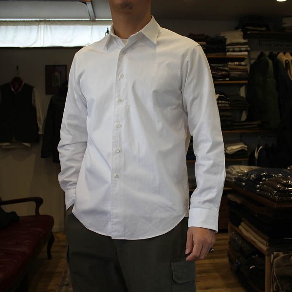 COLINA de passaros / finx cotton high count oxfords minimal shirt