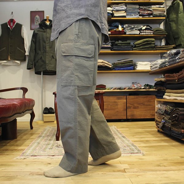 COLINA de passaros コリーナ nepped organic cotton weathercloth BDU pants  211PT03 インペリアルズ