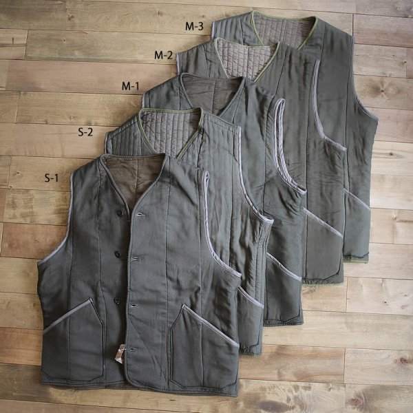 Dead Stock / Czech Military M-60 Liner remake vest (洗濯、天日干し済)