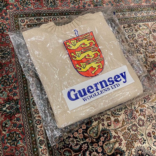 GUERNSEY WOOLLENS / COTTON TRADITIONAL GUERNSEY
