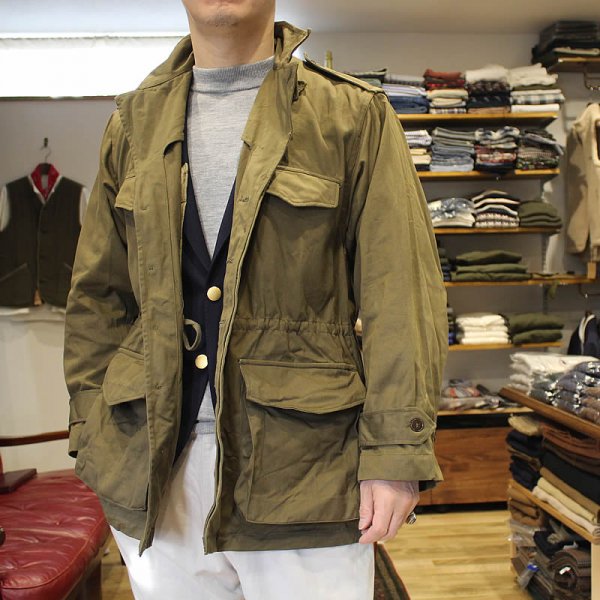 Dead Stock / FRENCH ARMY M47 MILITARY FIELD JACKET  HBT製 (洗濯、天日干し済)
