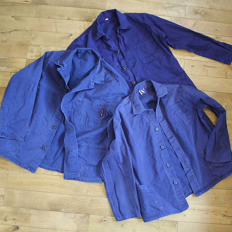 Vintage / german work jacket 3種 (洗濯、乾燥機済)