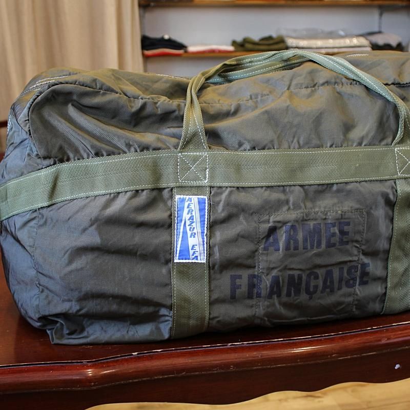 Vintage French pilot kit bag 1980～1990s フランス軍パラシュートバッグ インペリアルズ